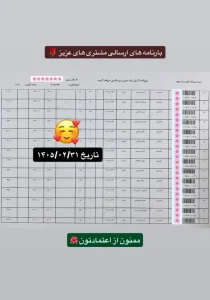 رسید سفارشات
