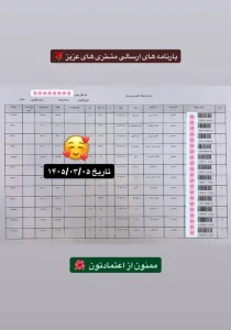 رسید سفارشات