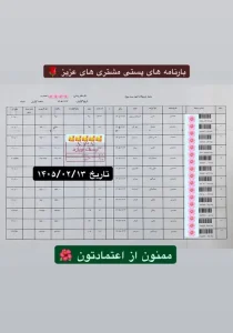 رسید سفارشات