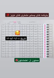 رسید سفارشات