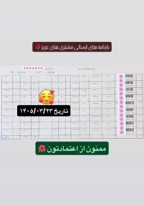 رسید سفارشات تهران اسلیمینگ