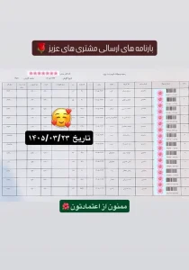 رسید سفارشات تهران اسلیمینگ