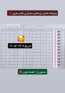 رسید سفارشات تهران اسلیمینگ