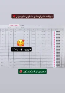 رسید سفارشات تهران اسلیمینگ