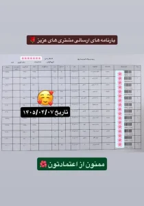 رسید سفارشات تهران اسلیمینگ