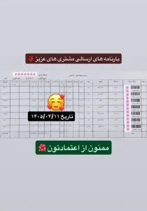 رسید سفارشات تهران اسلیمینگ