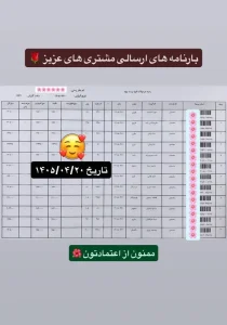 رسید سفارشات تهران اسلیمینگ