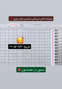 رسید سفارشات تهران اسلیمینگ