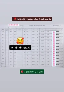 رسید سفارشات تهران اسلیمینگ