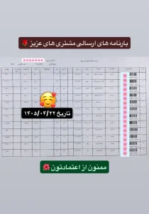 رسید سفارشات تهران اسلیمینگ