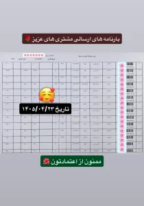 رسید سفارشات تهران اسلیمینگ