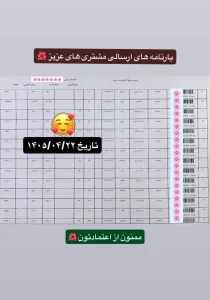 رسید سفارشات تهران اسلیمینگ