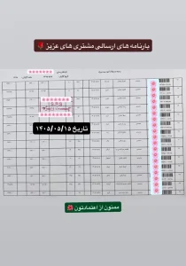 رسید سفارشات تهران اسلیمینگ