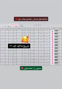 رسید سفارشات تهران اسلیمینگ