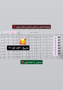 رسید سفارشات تهران اسلیمینگ