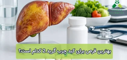 بهترین قرص برای کبد چرب گرید 2 کدام است؟