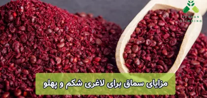 مزایای سماق برای لاغری شکم و پهلو
